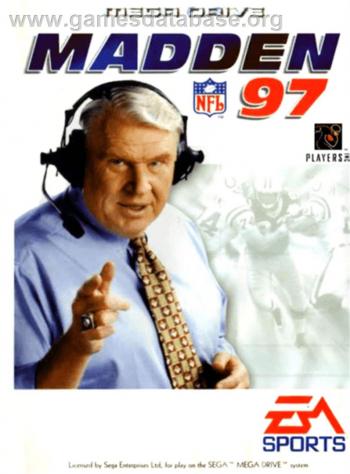 Cover Madden NFL 97 for Genesis - Mega Drive
